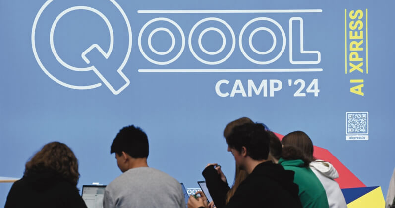 The Qoool Camp at Quantum Effects: Offering interactive workshops to engage young talents to explore quantum technologies. Source: Messe Stuttgart